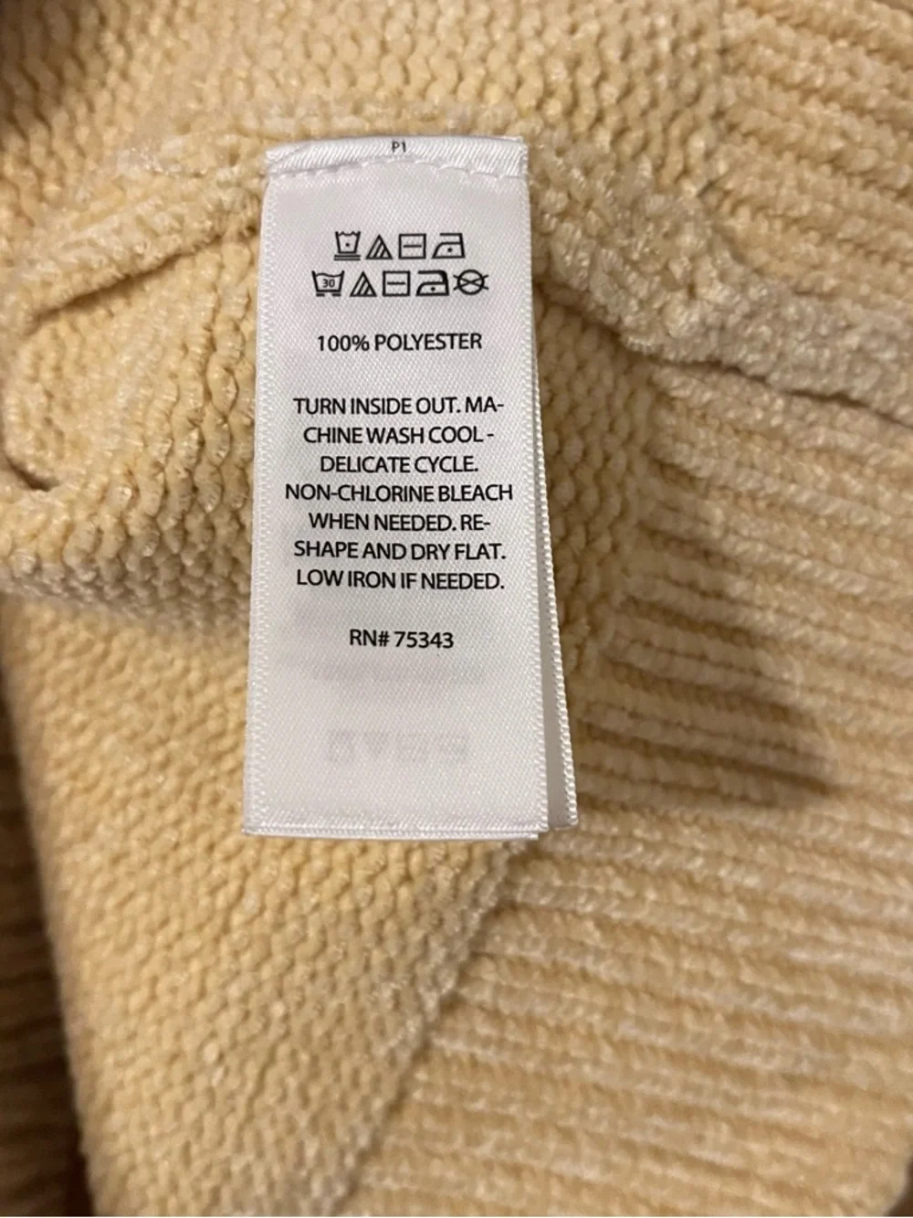 Cynthia Rowley Women’s Mustard Yellow Pointelle Crewneck Sweater Size Medium